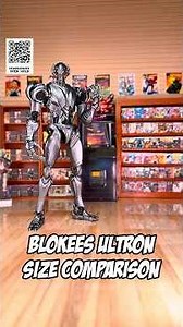 Blokees Marvel Rivals Ultron Legend Edition Size comparison