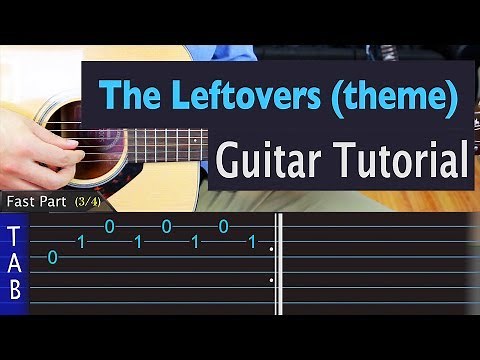 The Leftovers (theme) - Departure - Guitar Lesson