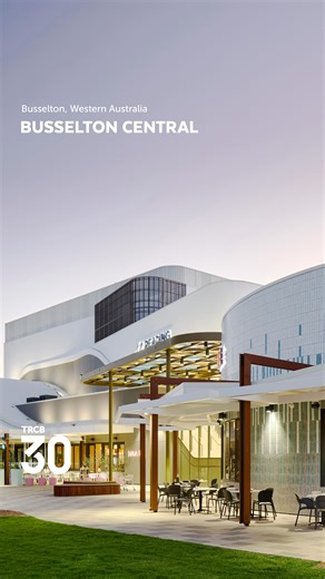 TRCB on Instagram: "TRCB30 – Busselton Central The $45 million Busselton Central Shopping Centre redevelopment, located in the popular south-west tourist destination, has revitalised the town’s retail landscape. TRCB’s team made precinct integration a critical measure of success for the project and worked from the outset to create a centre that was sympathetic to an earlier TRCB development stage and the neighbouring Mitchell Park. This approach is reflected in a highly site-responsive design ou