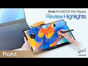 ProArt PA169CDV Pen Display Review Highlights | ASUS
