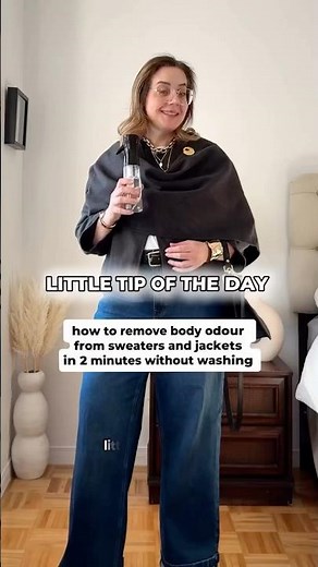 Eliminate Body Odor from Jackets & Sweaters—No Washing Required!