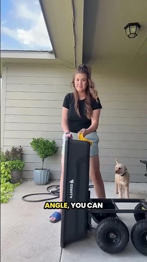 Best Yard Work Purchase? Gorilla Wheelbarrow Review by @CarlyPfister