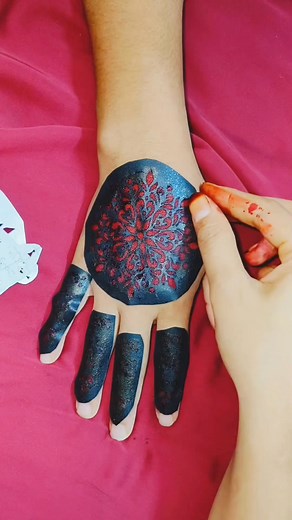 1.5M views · 7.2K reactions |  মেহেদী ডিজাইন স্টিকার  এটি ৩-৪ বার...