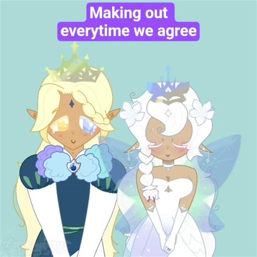 Viridescent Daydream x Moonflower Faerie🍦🌸👑 [filler] #cookierunkingdom #purelily
