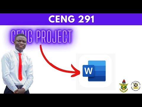Steps to write-up Ceng project Using Microsoft word || Avoid these common mistakes || Well explained