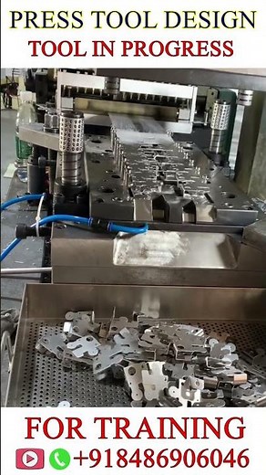 PROGRESSIVE DIE DESIGN IN TRAIL | TOOL AND DIE DESIGN #DIEDESIGN #cimdesign