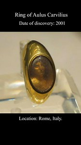 2,000 years ago, a ring with a three-dimensional effect was created. | Mysteries of Forgotten Artifacts