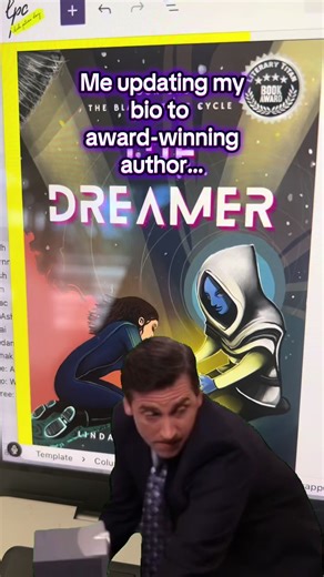 Hopefully, multi-award-winning at some point! How wild is this? Just writing a book was amazing. Then self-publishing… now people are reading it and giving awards? Insanity! 🤩🥰🤯 #supportindieauthors #booktokfyp #writersoftiktok #yascifibooks #awardwinningauthor