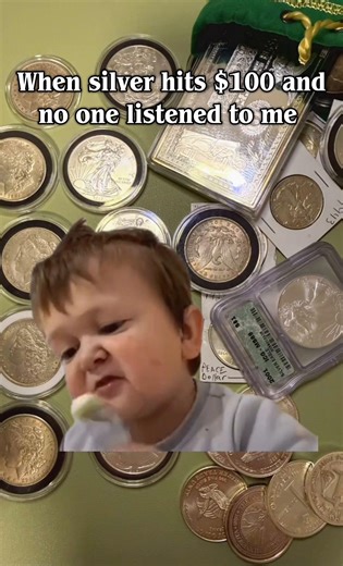 I’m trying to warn people, they just don’t listen 🤦 #silver #money #coin #Meme #MemeCut