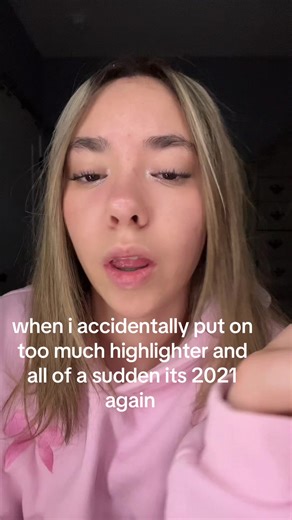 it was either nyx or nothing #2021 #fyp | too much highlighter