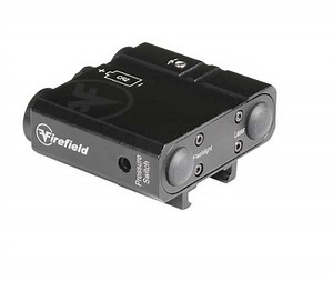 Firefield FF25008 Charge  Red Laser 180 Lumens/5mW AR-15 635/650 nm Wavelength Black