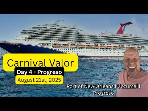 Carnival Valor | Day 4 | Walking the streets of Progreso #fun #progreso #walking #journey