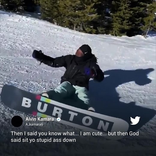 NFL on ESPN | Alvin Kamara was finding his way on the snowboard before wiping out  (via @alvinkamara) | Instagram