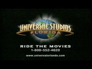 Universal Studios Florida Adventure Theme Park TV Commercial (2000)
