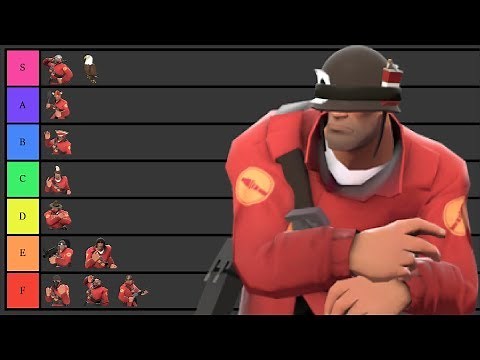 [TF2] Soldier's Cosmetics Tier List