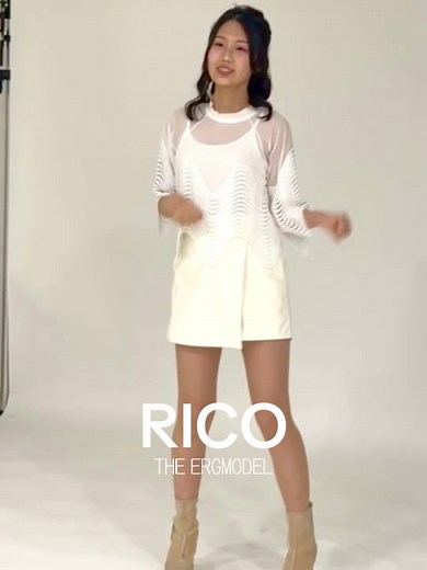 大阪のモデル事務所 RICOでのスタジオ撮影