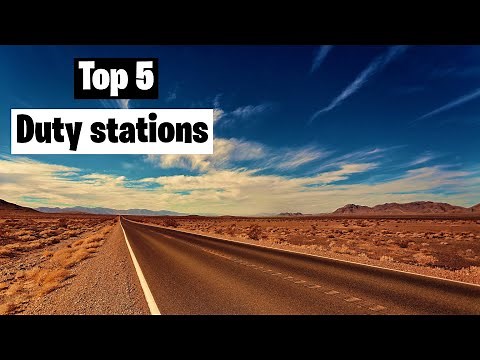 Top 5 BEST Duty Stations in The U.S ARMY (2021)
