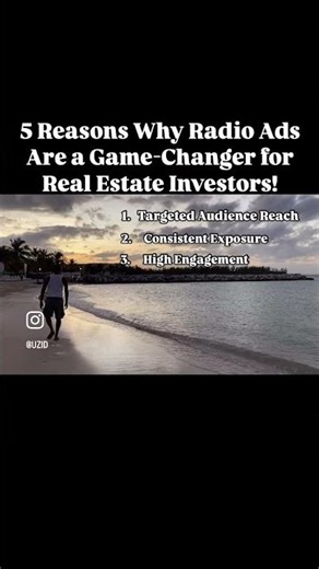 5 reasons to use radio ads for real estate leads.