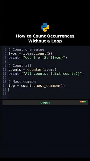 How to Count Occurrences Without a Loop #howto