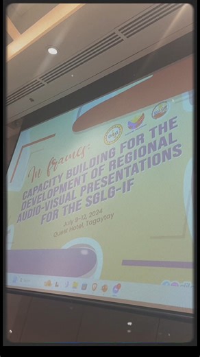 6.5K views · 48 reactions | HAPPENING NOW • In Frames Capacity Building for the Development of Regional Audio - Visual Presentations for the SGLG-IF. #WeAreYourDILG #4ABetterGovernance | DILG IV-A | Facebook
