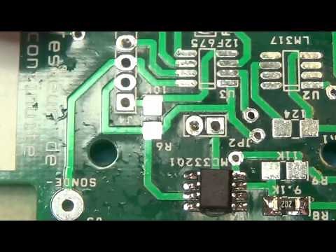 La soudure de composants en surface CMS (surface mount)