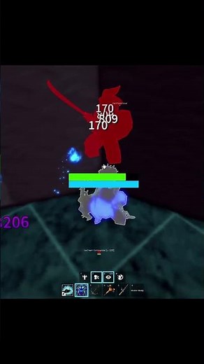 Cake Queen Fight in Blox Fruits #bloxfruits #roblox #shorts