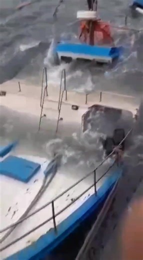 🟣🟣🟣 Cominciano i danni sui litorali ionici e del Tirreno meridionale sferzati dallo scirocco in tempesta. Qui ci troviamo al Porto di Catania con un peschereccio affondato. Video da Samuele Randazzo 19/01/2026 - Tornado in Italia - | Tornado in Italia