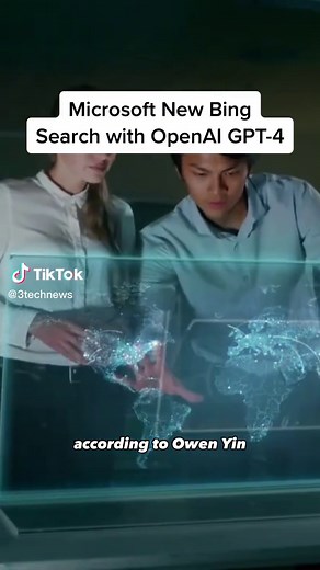 Microsoft New Bing Search with OpenAI GPT-4 #microsoft #bingsearch #openai #gpt4