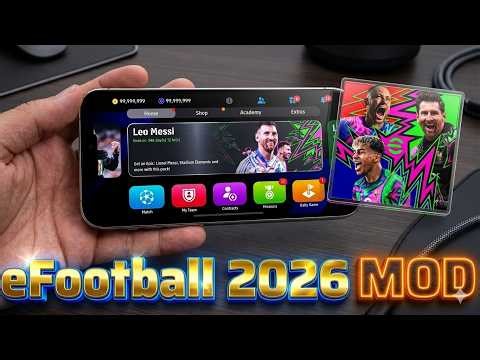 🔥 eFootball 2026 MOD APK: Monedas INFINITAS en iOS/Android! ✅ eFootball Mod Apk