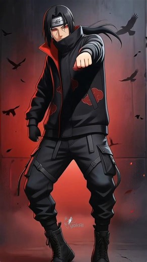 Itachi Uchiha Performs the Viral Wop x Untouchable Dance Challenge 🔥 | Naruto AI Dance