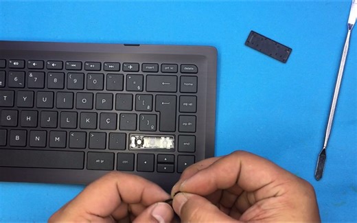 惠普笔记本键盘按键拆装：hp Pavilion X360 13-S000 13-S 系列