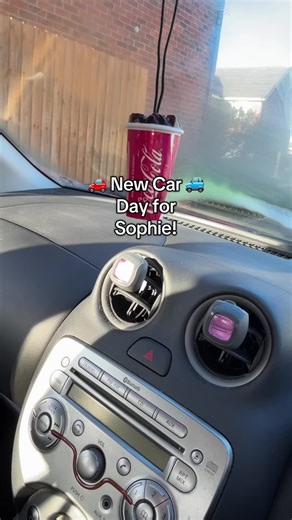 @sophie💗 New car day for my 17 year old! This is her first car and it’s such an exciting thing to have she can’t wait to get her license #newcar #firstcar #learnerdriver #learningtodrive #lplates