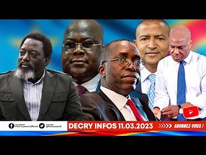 DECRY INFOS 11.3.23,FATSHI-JKK,D NEGOCIAT°,PR QL DEAL?KATUMBI,MATATA,FAYULU RATENT LA CIBLE. FATSHI