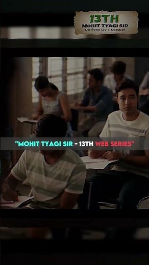 “Mohit Tyagi Sir’s Web Series | A New Era of Learning Begins 📚”|#mohittyagi #13th #competishun #jee