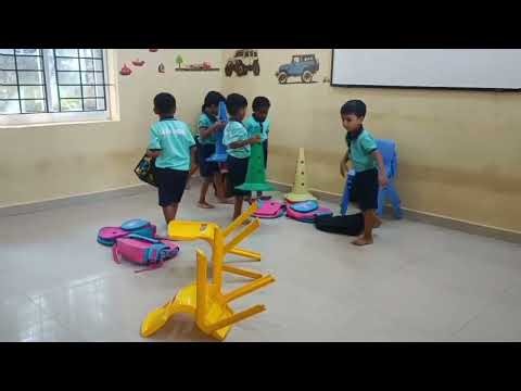 Classroom makeover activity - Subham's Little Angels School.