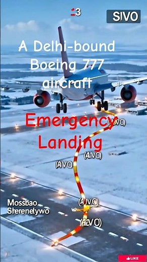 Emergency Landing in Moscow! ✈️🆘 The Boeing Crisis Deepens #Aviation #Boeing #SHORTS #boeingboeing