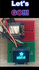 OLED animation on WEMOS D1 #esp #arduino