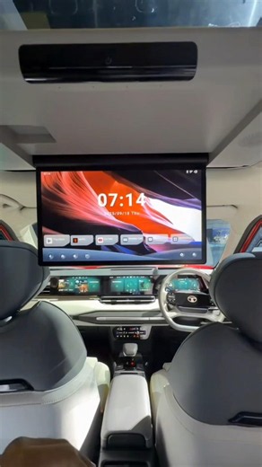 Cool feature 🔥 in tata sierra ev | Roof mounted screen | 2026 | tamil#tatamotors #tataev