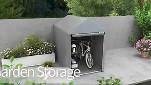 Outsunny 1.2x1.8m Portable Garden Storage Shed  , Refurbished  | eBay UK