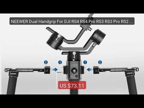 NEEWER Dual Handgrip For DJI RS4 RS4 Pro RS3 RS3 Pro RS2 RSC2... — Amazing Value 2026 | Must Have!