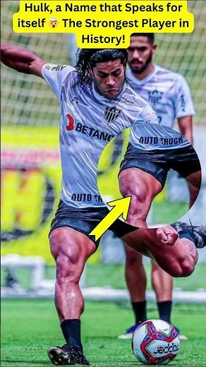 Hulk, a Name that Speaks for itself 🤯 The Strongest Player in History! #football #footballedits