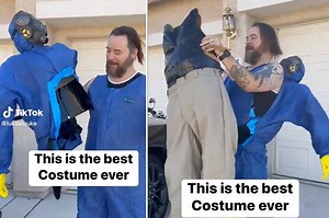 I made the ‘best’ Halloween costume, but some don’t get the optical illusion