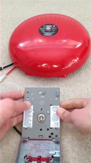 System Sensor fire bell and Kidde pull station
