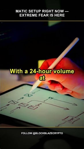 MATIC Setup Right Now — Extreme Fear Is Here