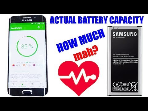 actual battery capacity - android measuring (with app) - tipps & tricks