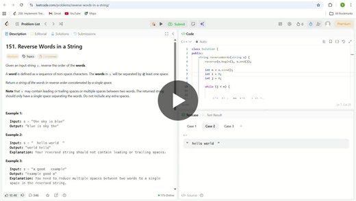 #leetcode #strings #100daysofcode #dsa | Sejal Patil