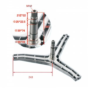 [Hot Item] Original Aluminum Metal Tripod Applicable Drum Spider for Washing Machine