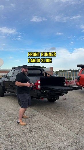 Cargo slide by @frontrunneraustralia on this #N80 #GRSport #Hilux 👌🏻 . #Toyota #Hiluxn80 #n80hilux #toyotahilux #grhilux #hiluxgr #hiluxgrsport #brookvale #more4x4
