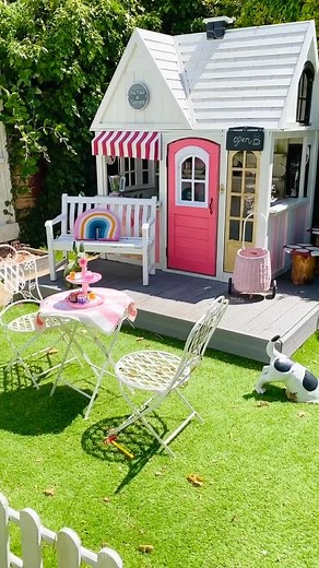 DIY Kids Cubby House Room with Cute Home Decor Ideas