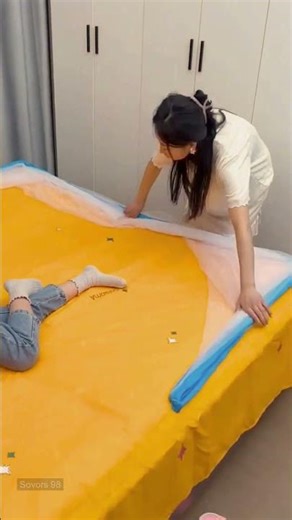 🔥Set Up This Mosquito Net in Seconds! 🦟 No Tools Needed #3547 ‪@sovorsgadget‬